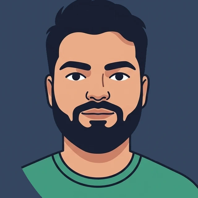 Illustrated portrait of Aditya